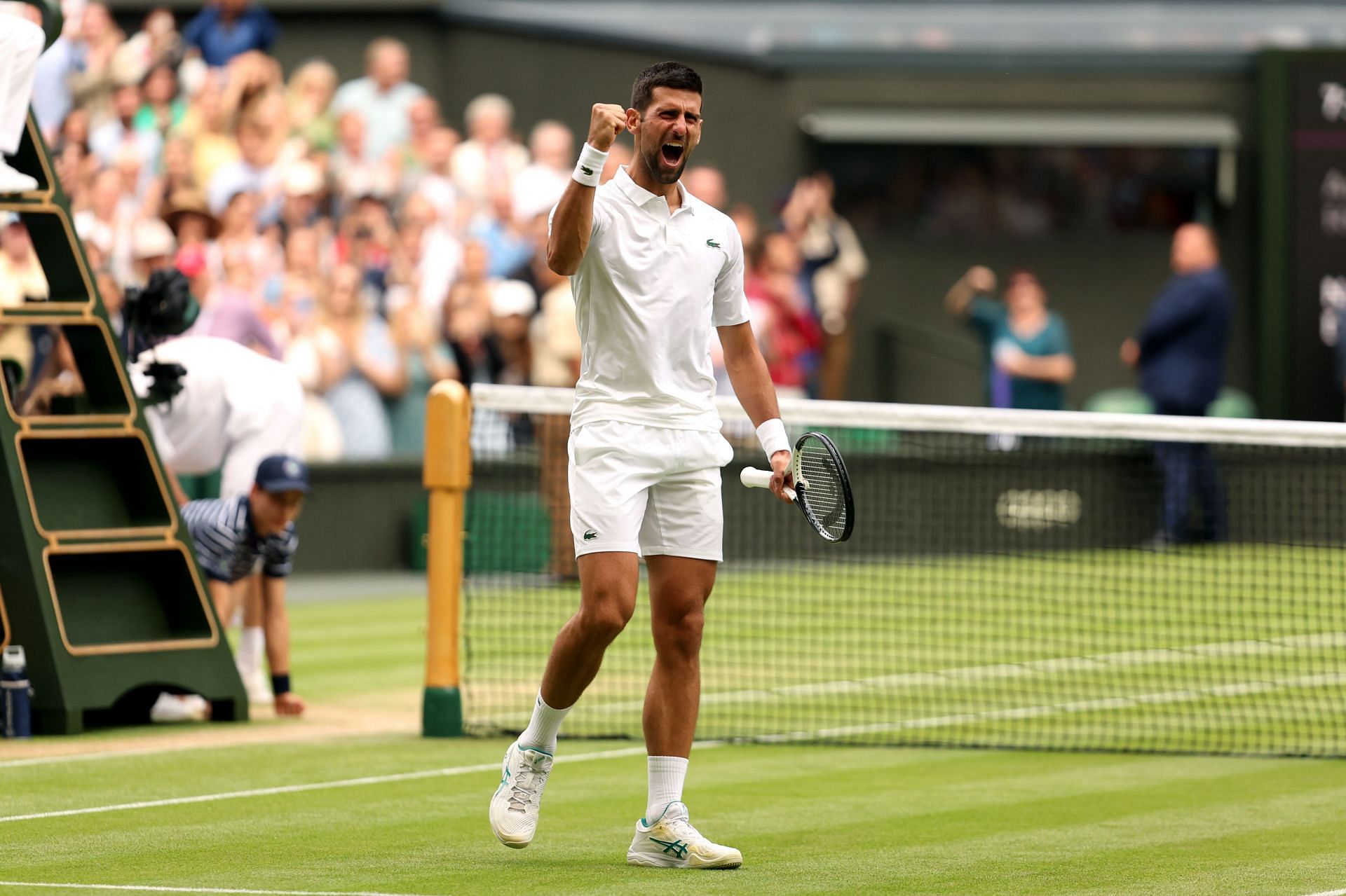 Novak Djokovic proceeds to the semifinals at Wimbledon 2023